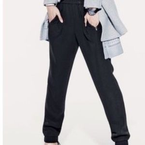 J Crew Black Turner Pants Size 2